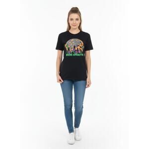 Gildan Women's T SHIRT ZOMBIE APOCALYPSE Theme Park Black Size Medium